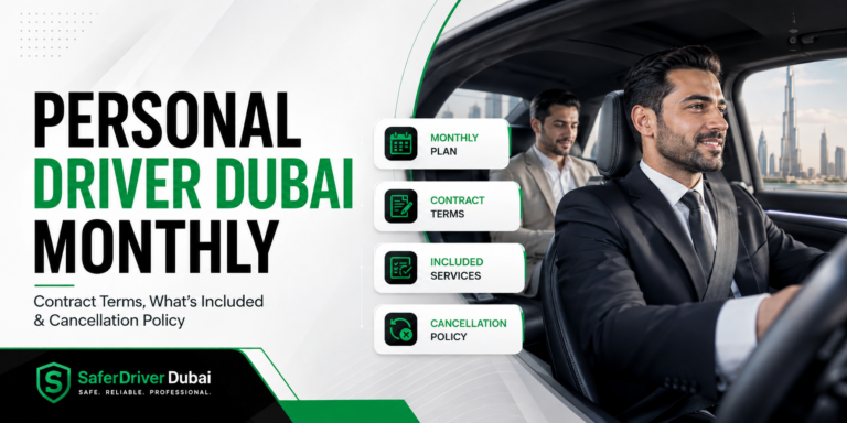 personal driver dubai monthly