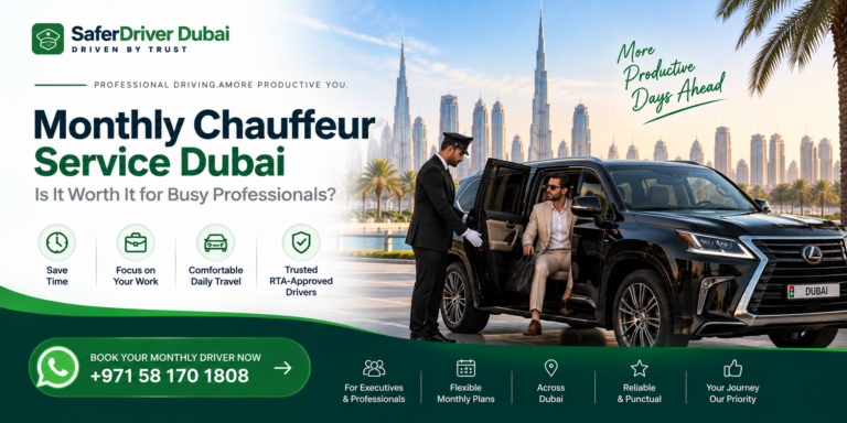 monthly chauffeur service dubai