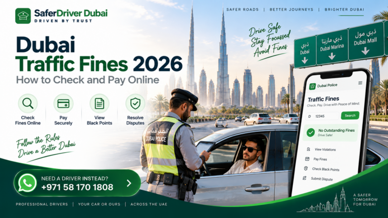 dubai traffic fine