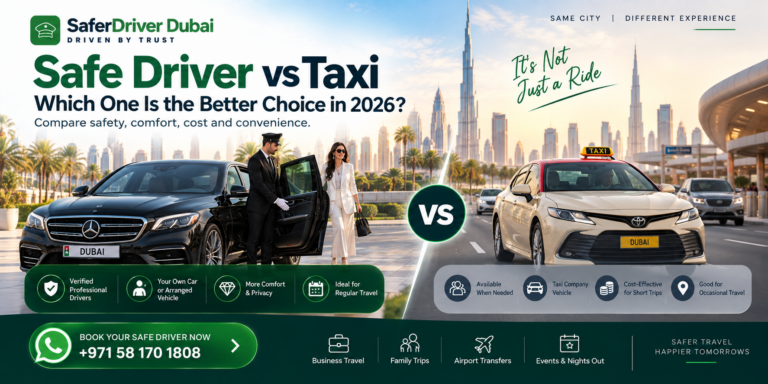 safe driver vs taxi