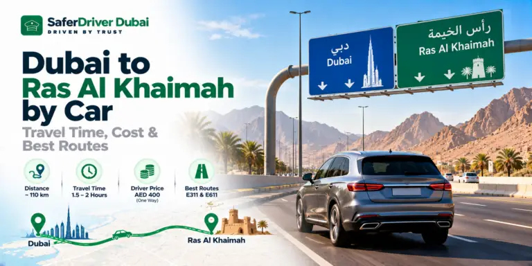 Dubai to Ras Al Khaimah Driver
