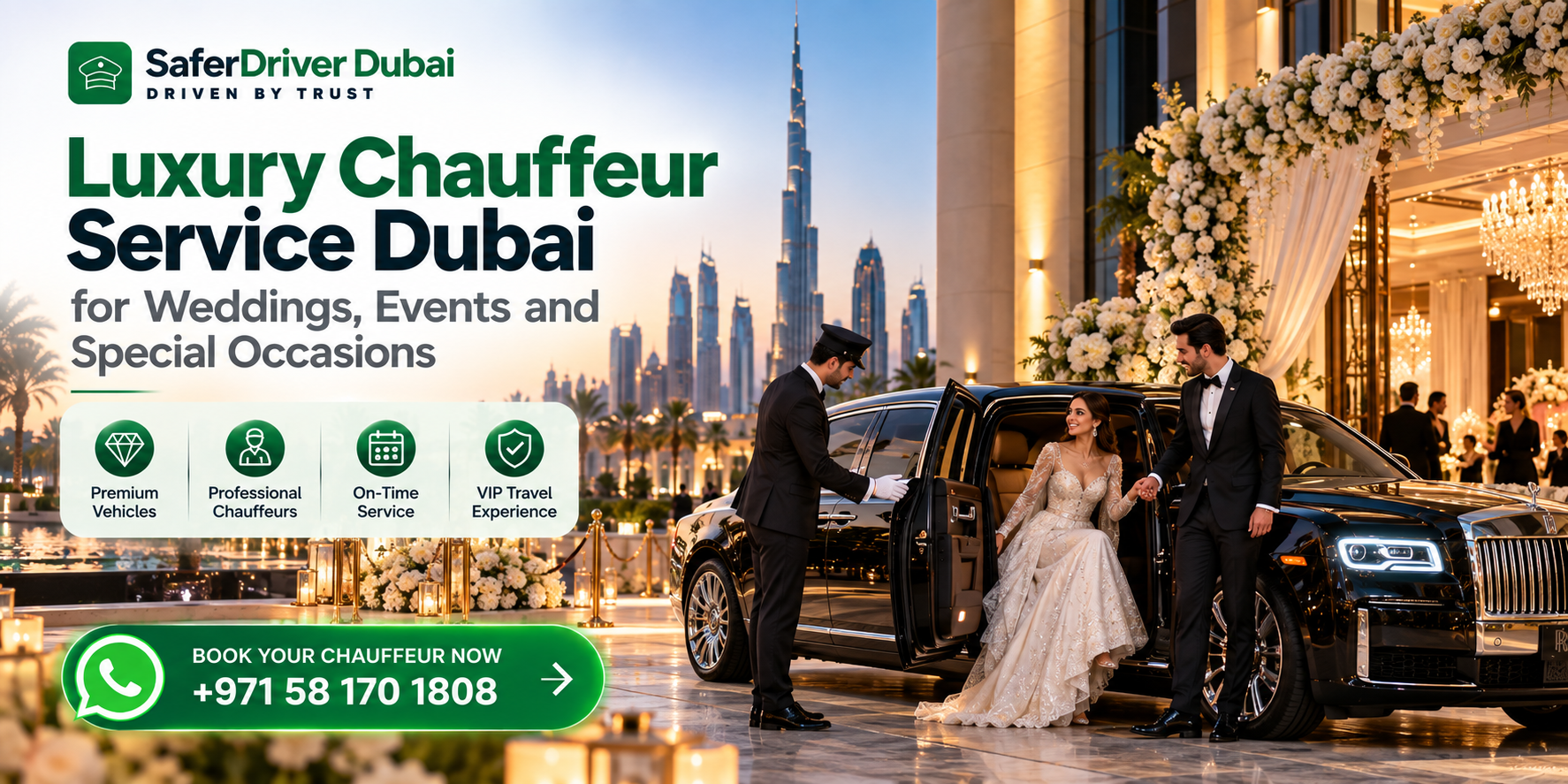 luxury chauffeur service dubai