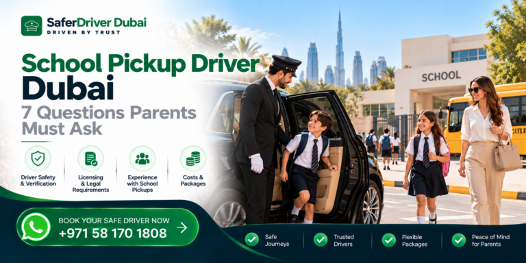 school pickup driver dubai