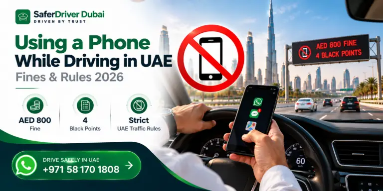 mobile phone fine UAE